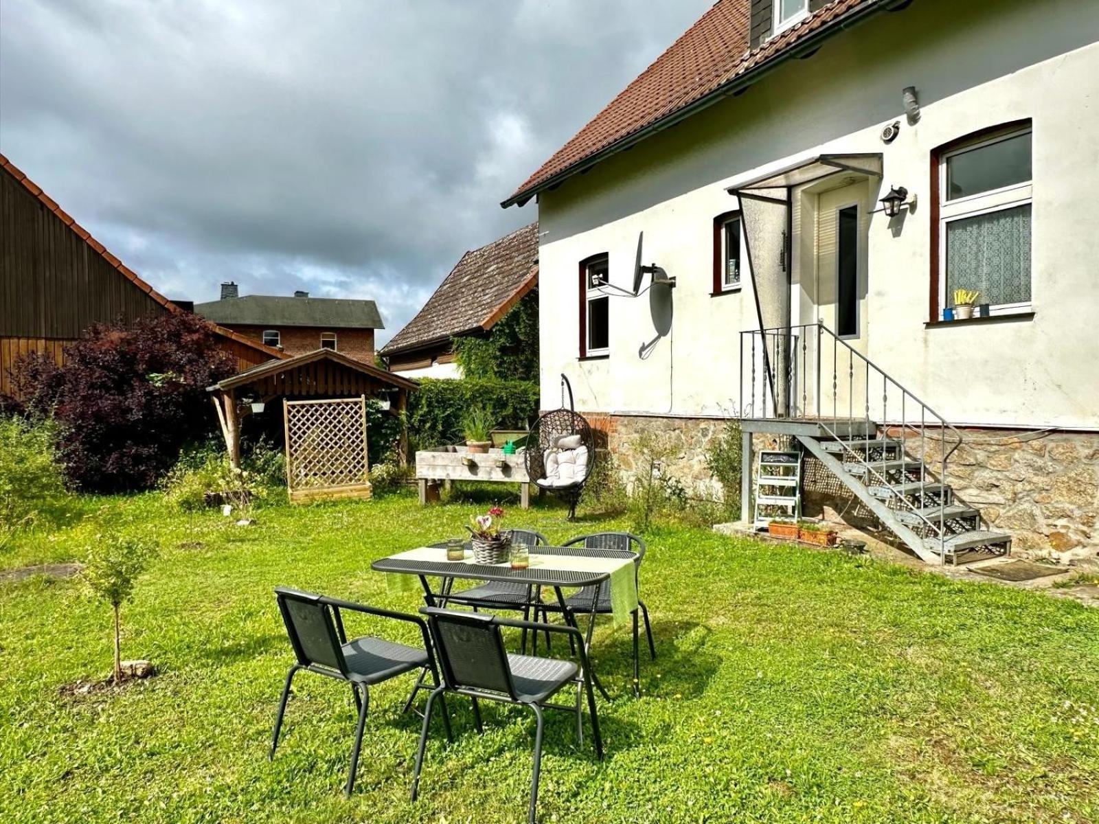 Ferienwohnung Sonnenschein Mit Kleinem Bauernhof Thale Exterior foto